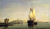 On The Lagoon Of Venice by Edward William Cooke